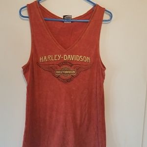 Harley-Davidson v-neck tank